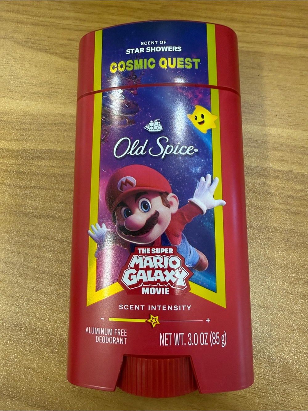 NWT Limited Edition Old Spice The Super Mario Galaxy Cosmic Quest Deodorant